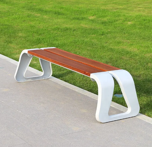 Outdoor Park Bench Wooden Seating Chair