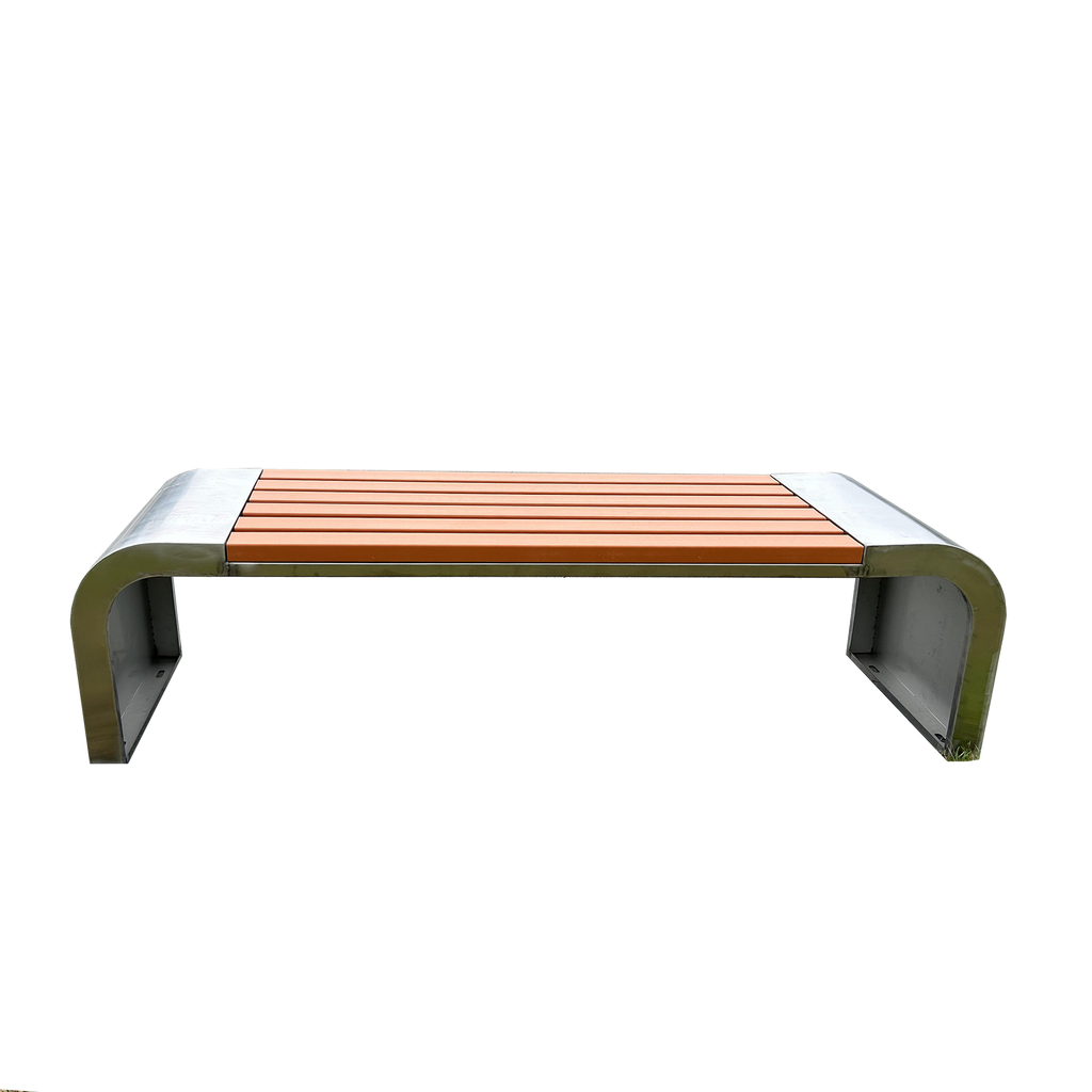 Stainless Steel Outdoor Park Bench