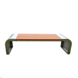 Stainless Steel Outdoor Park Bench