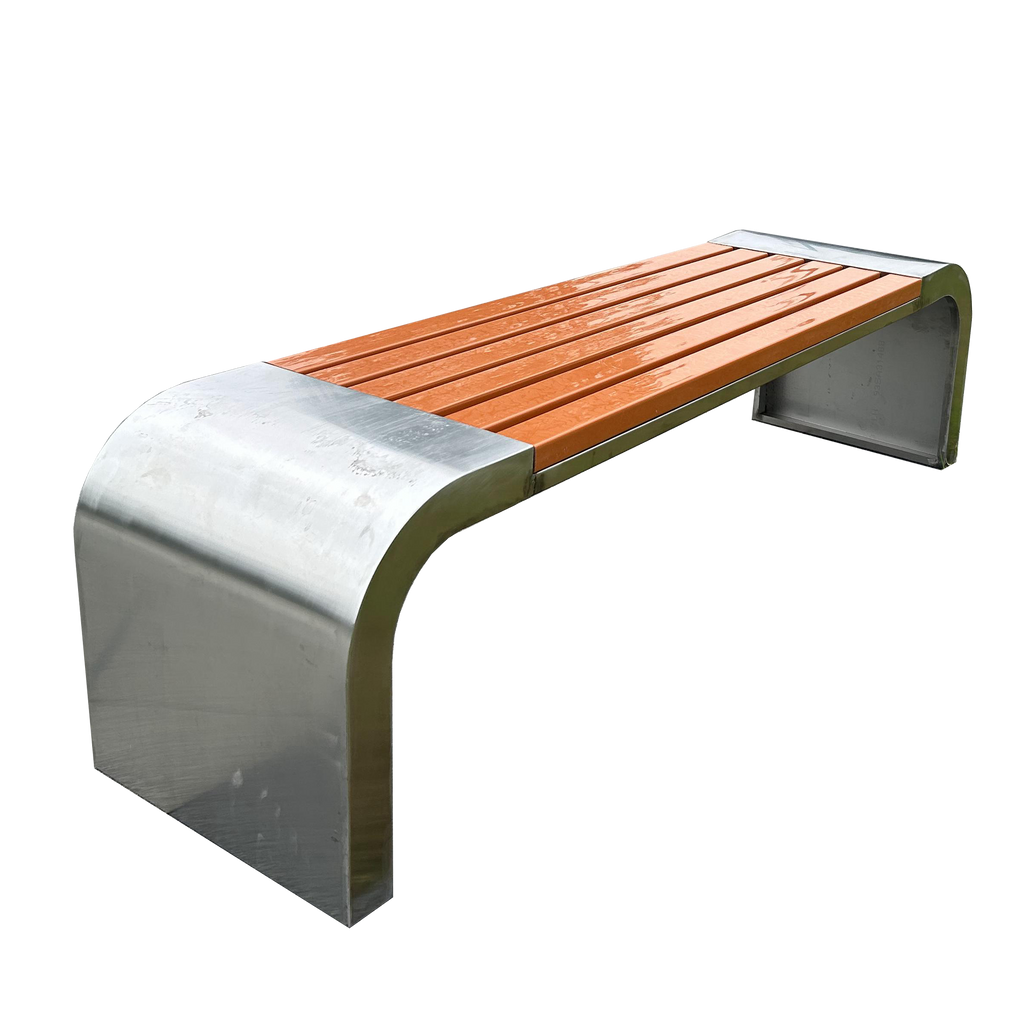 Stainless Steel Outdoor Park Bench