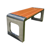 Outdoor park bench seating chair