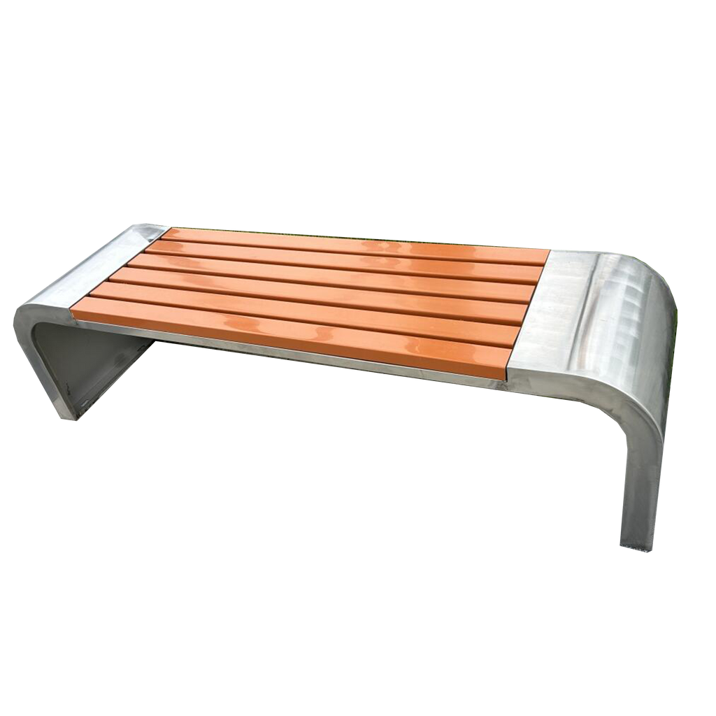 Stainless Steel Outdoor Park Bench
