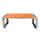 Outdoor park bench seating chair