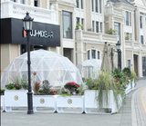 Rectangular Rusted Garden Flower Pot for Outdoor Planting for Coffee Shops Hotels and Shopping Malls