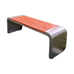 Stainless Steel Outdoor Park Bench
