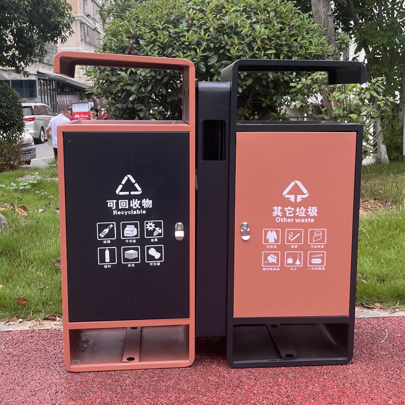 Classified garbage bin