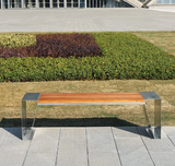 Outdoor Park Bench Wooden Seating Chair