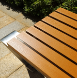 Wholesale Outdoor Park Bench Street Rest Long Benches Community Wooden Seating Bench for Public Use