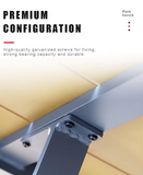 Outdoor Metal Structure Plastic Wood Table and Chair Set for Restaurant Dining and Gatherings