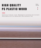 Durable Rain-proof Sun-Proof Aluminum Plastic Wood Patio Furniture Outdoor Park Bench Seat Street Bench