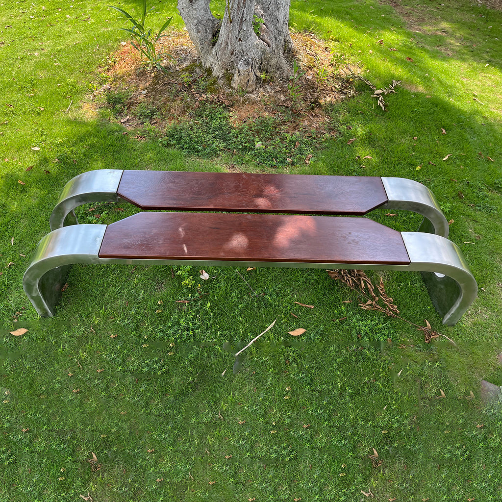 Outdoor park bench seating chair