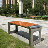 Outdoor park bench seating chair