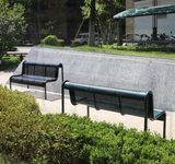 Outdoor Park Bench metal Seating Chair