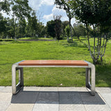 Outdoor park bench seating chair