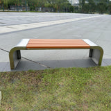 Stainless Steel Outdoor Park Bench