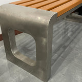Outdoor park bench seating chair