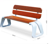 Outdoor Park Bench Wooden Seating Chair