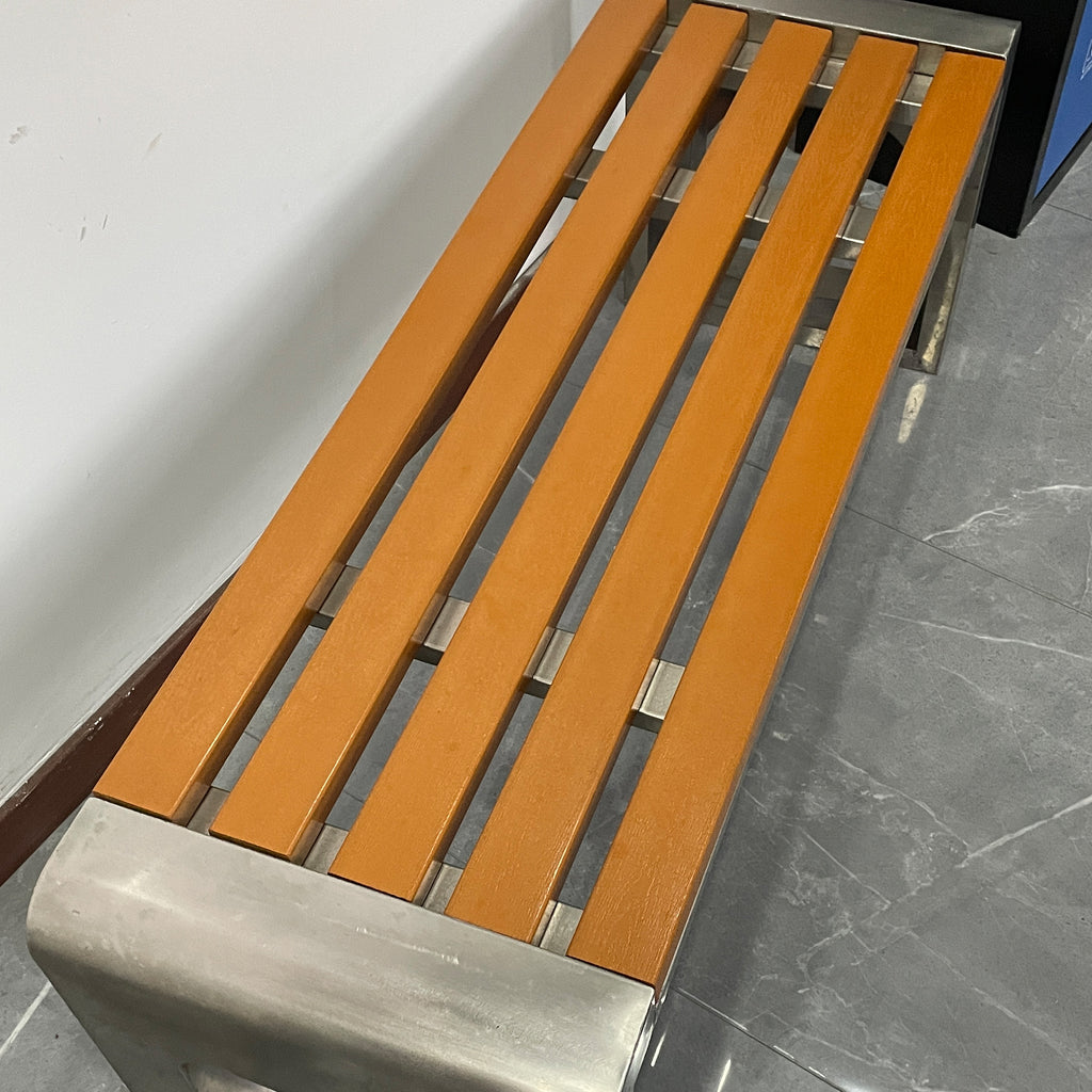 Outdoor park bench seating chair