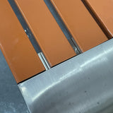 Stainless Steel Outdoor Park Bench