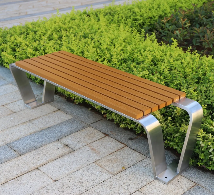 Wholesale Outdoor Park Bench Street Rest Long Benches Community Wooden Seating Bench for Public Use