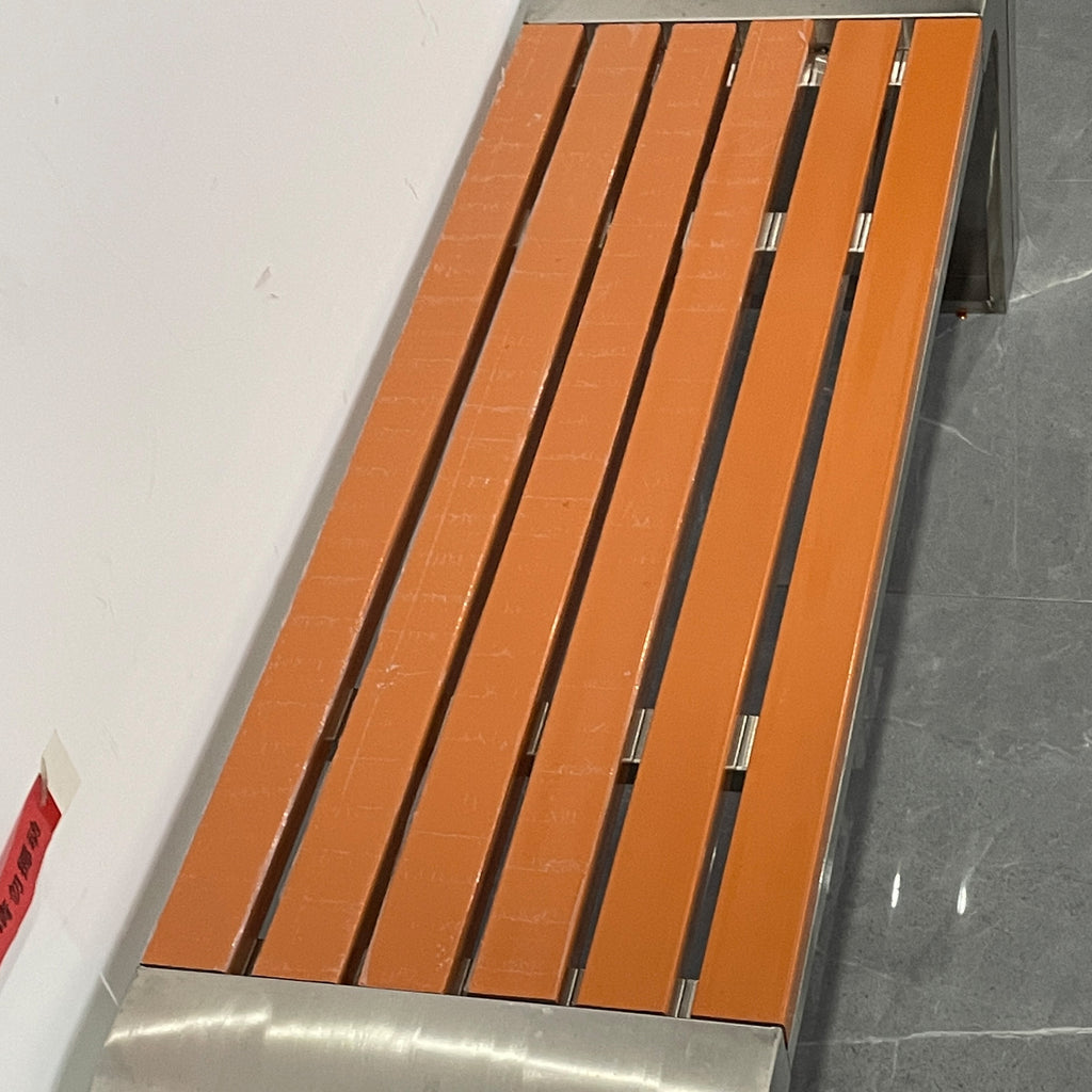 Stainless Steel Outdoor Park Bench