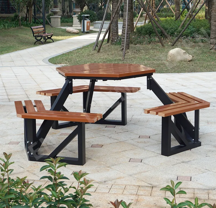 Mdern urban picnic table