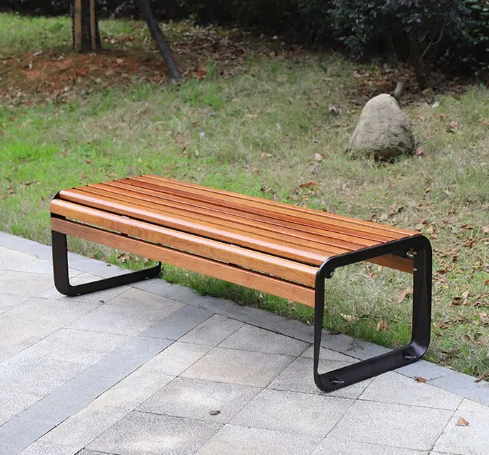 Durable Rain-proof Sun-Proof Aluminum Plastic Wood Patio Furniture Outdoor Park Bench Seat Street Bench