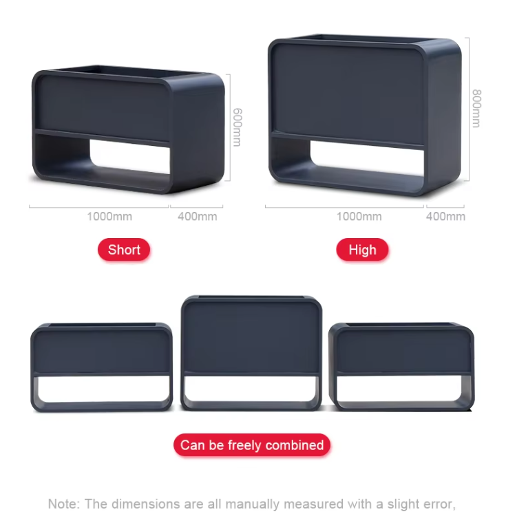 Rectangular Rusted Garden Flower Pot for Outdoor Planting for Coffee Shops Hotels and Shopping Malls