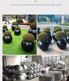 HOT Round Shape Aluminium Planter High Quality Planter Box White Flower Pot