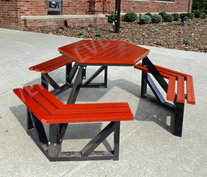 Mdern urban picnic table