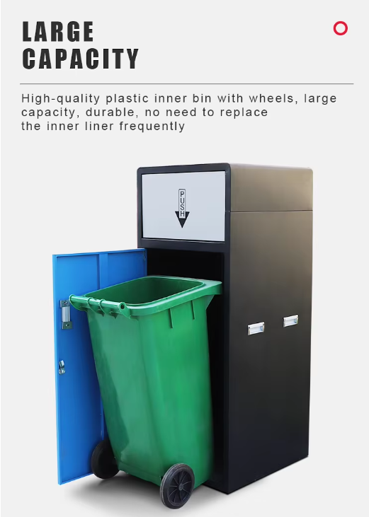 Outdoor Waste Bin Big Capacity Container