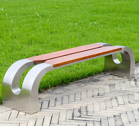 Outdoor park bench seating chair