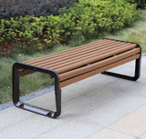 Durable Rain-proof Sun-Proof Aluminum Plastic Wood Patio Furniture Outdoor Park Bench Seat Street Bench