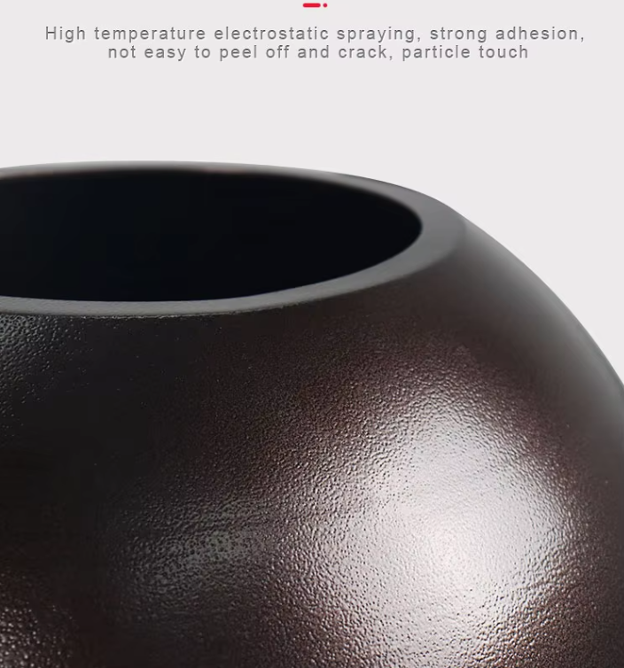 HOT Round Shape Aluminium Planter High Quality Planter Box White Flower Pot