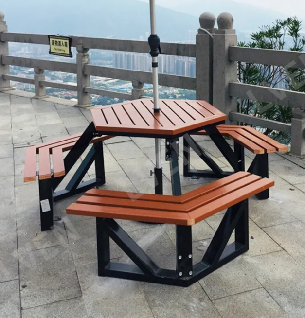 Mdern urban picnic table