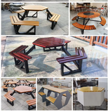 Mdern urban picnic table