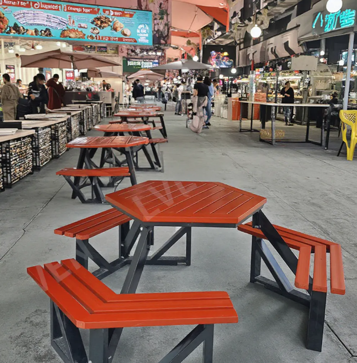 Mdern urban picnic table