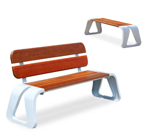 Outdoor Park Bench Wooden Seating Chair