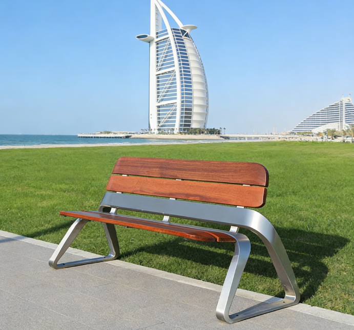 From Dubai’s Coast to Urban Parks: How This Outdoor Bench Redefines “Durable Aesthetics” in Public Spaces