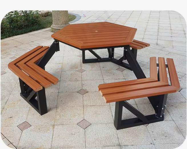 Mdern urban picnic table