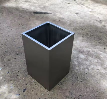 201 or 304 Stainless Steel Planters Pots and Containers,Metal Planters for Home and Garden Decoration