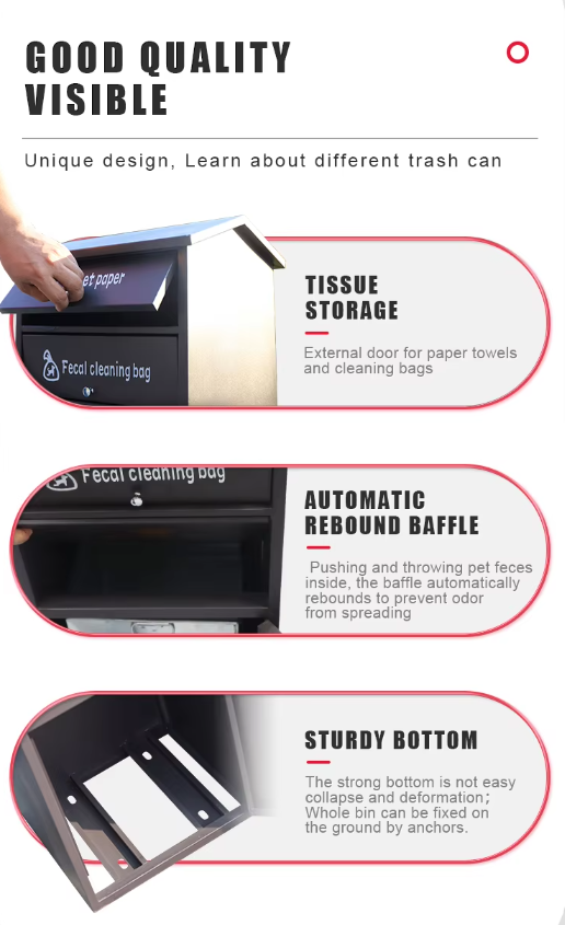 Pet Waste Disposal Bin