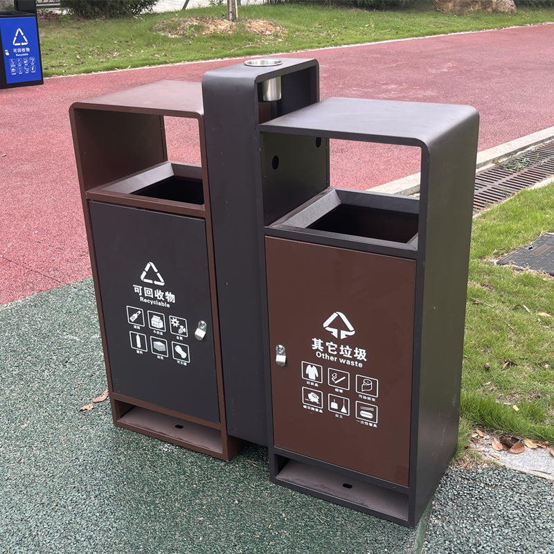 Classified garbage bin