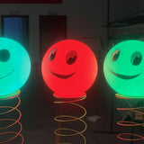 Luminous emoji package spring ball Pendulum