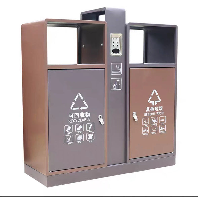 Classified garbage bin