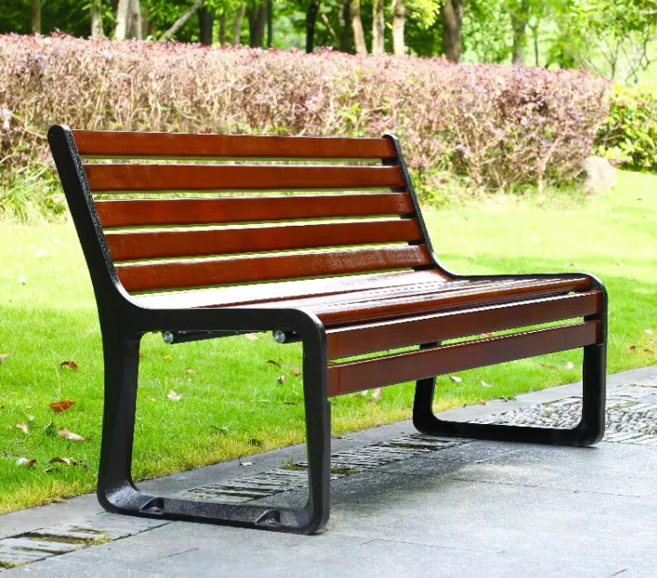 Factory Price Pineapple Grid Chair Surface Cast Aluminum Chair Legs Outdoor Garden Benches