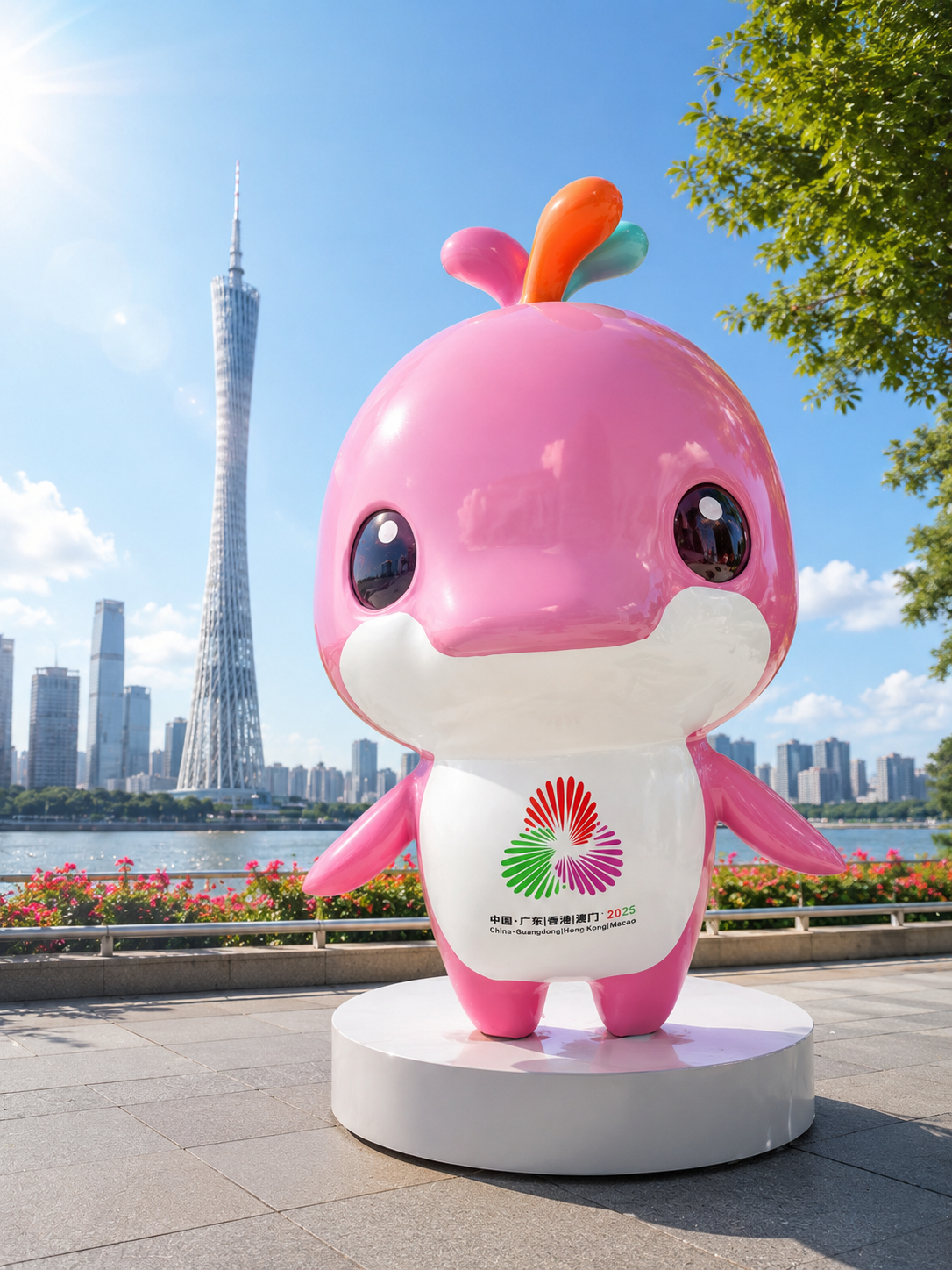 Sports Event Mascot IP Sculpture