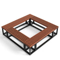 Modular tree-ring bench | Modular under-tree seating for parks and campuses