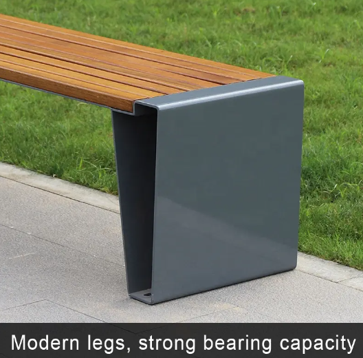Outdoor Park Bench Wooden Seating Chair
