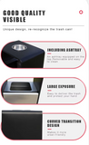 metal outdoor trash bin